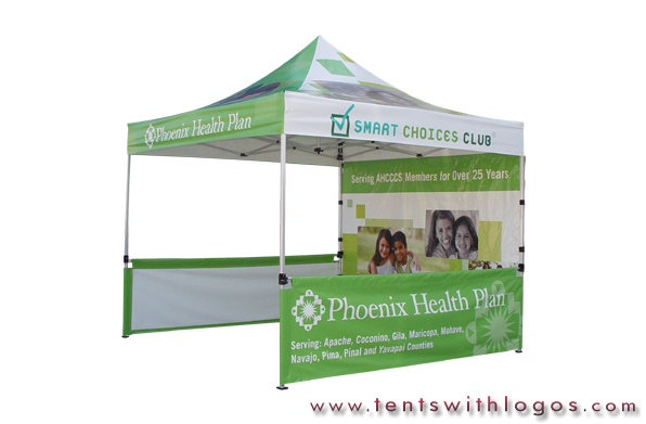 10 x 10 Pop Up Tent - Phoenix Health Plan